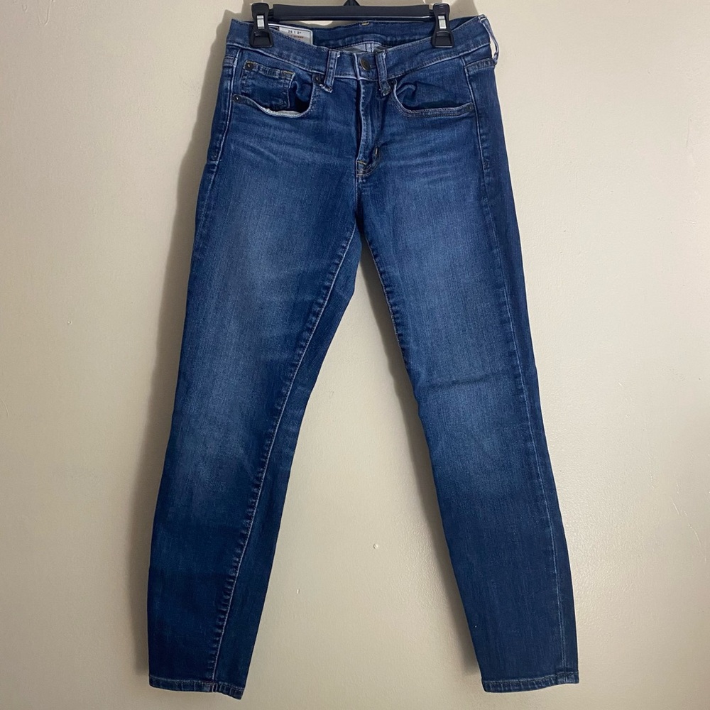 Gap crop jeans skinny mid rise